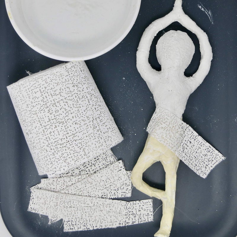 Activa Rigid Wrap Plaster of Paris Cloth Bulk Pack, 12-in x 50-ft | Ideal Sculpting Medium for Arts & Crafts - Image 5